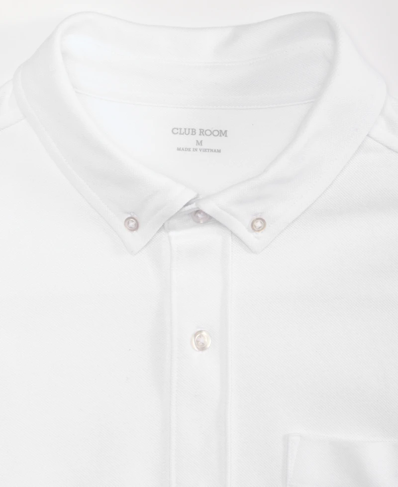 Club Room Men's Knit Button-Up Long-Sleeve Shirt, Macy's Exclusive