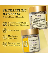 Omm Collection Floral Soaking Bath Salts Night Lily 8oz