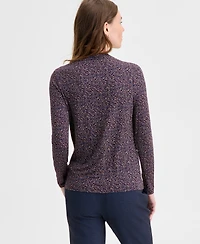 Liverpool Los Angeles Women's Ruched Boat Neck Top