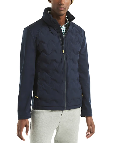 Nautica Men's Gold Hybrid Lightweight Jacket