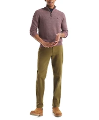 Nautica Men's Ribbed Collar Sweater