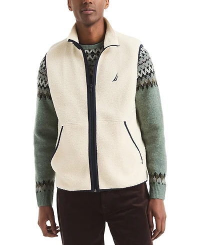 Nautica Men's Mixed Media Vest