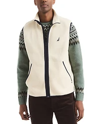 Nautica Men's Mixed Media Vest