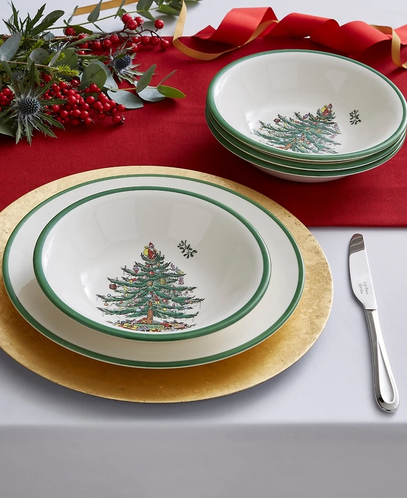 Spode Christmas Tree Ascot Earthenware Cereal Bowl