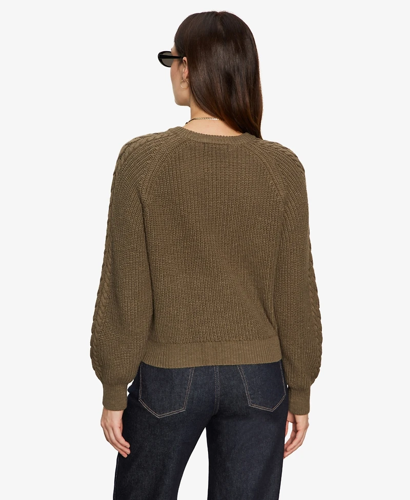 Sanctuary Women's Nomad Cable Popover Sweater