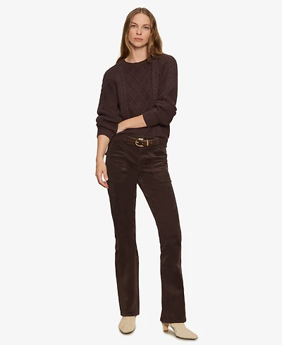 Sanctuary Women's Nomad Cable Popover Sweater