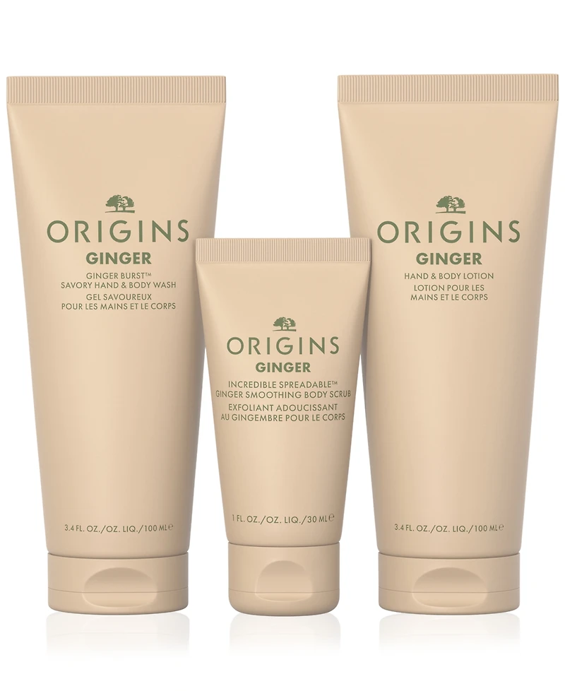 Origins 3-Pc. Ginger Aromatic Body Wash & Lotion Gift Set