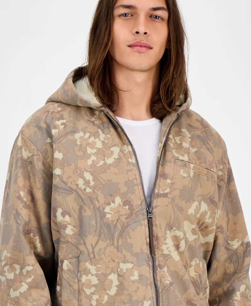 Sun + Stone Men's Gwynn Hooded Jacket, Macy's Exclusive