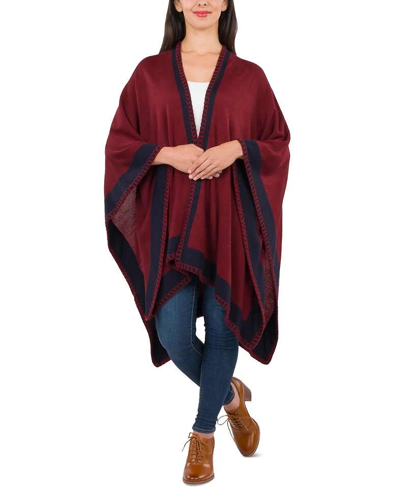 Patricia Nash Women's Color Block Shawl