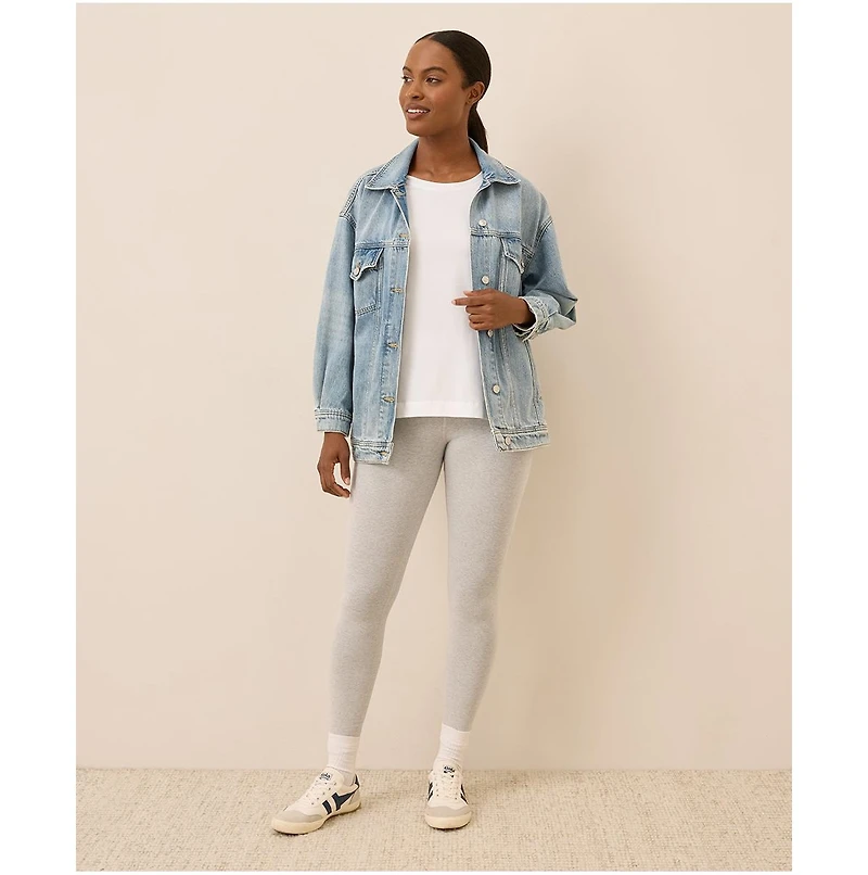 Pact Women's Luxe Stretch Jersey Swing Long Sleeve Tee