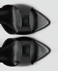Mango Women's Pointed-Heel Sandals