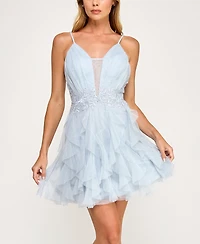 pear culture Juniors' Sleeveless Sweetheart Dress