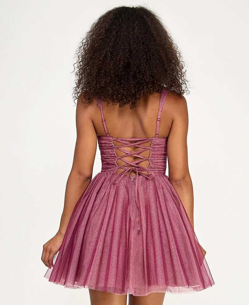 Seni & Cade Women's Sweetheart Neck Short Dress