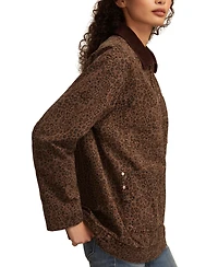 Lucky Brand Women's Washed Oversized Chore Jacket