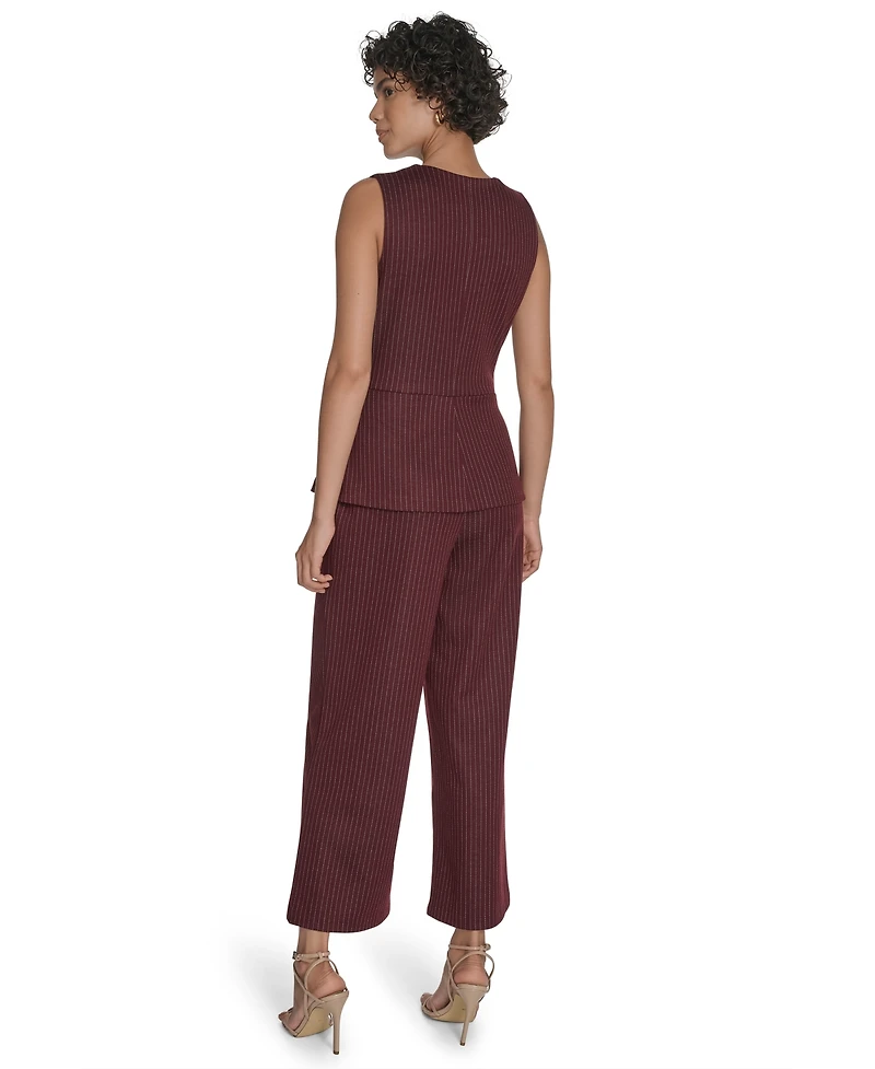 Calvin Klein Women's Sleeveless Vest Jumpsuit