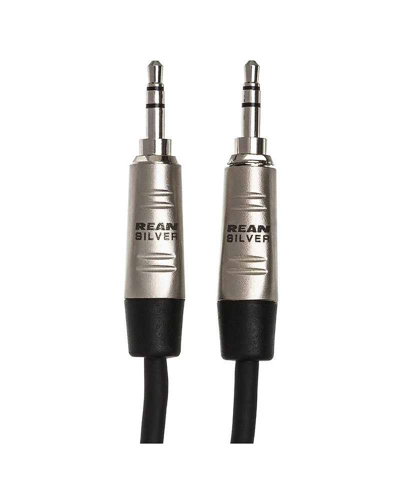 Hosa Technology 3' Rean 3.5mm Trs to 3.5mm Trs Pro Stereo Interconnect Cable