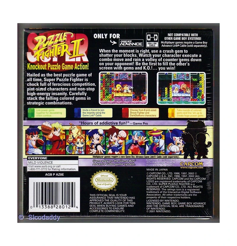 Capcom Super Puzzle Fighter 2