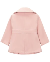 S Rothschild & Co Baby Girls Waist Bow Coat