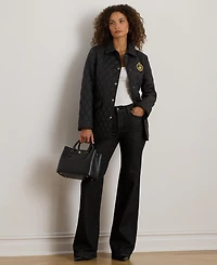 Lauren Ralph Women's Quilted Crest Jacket