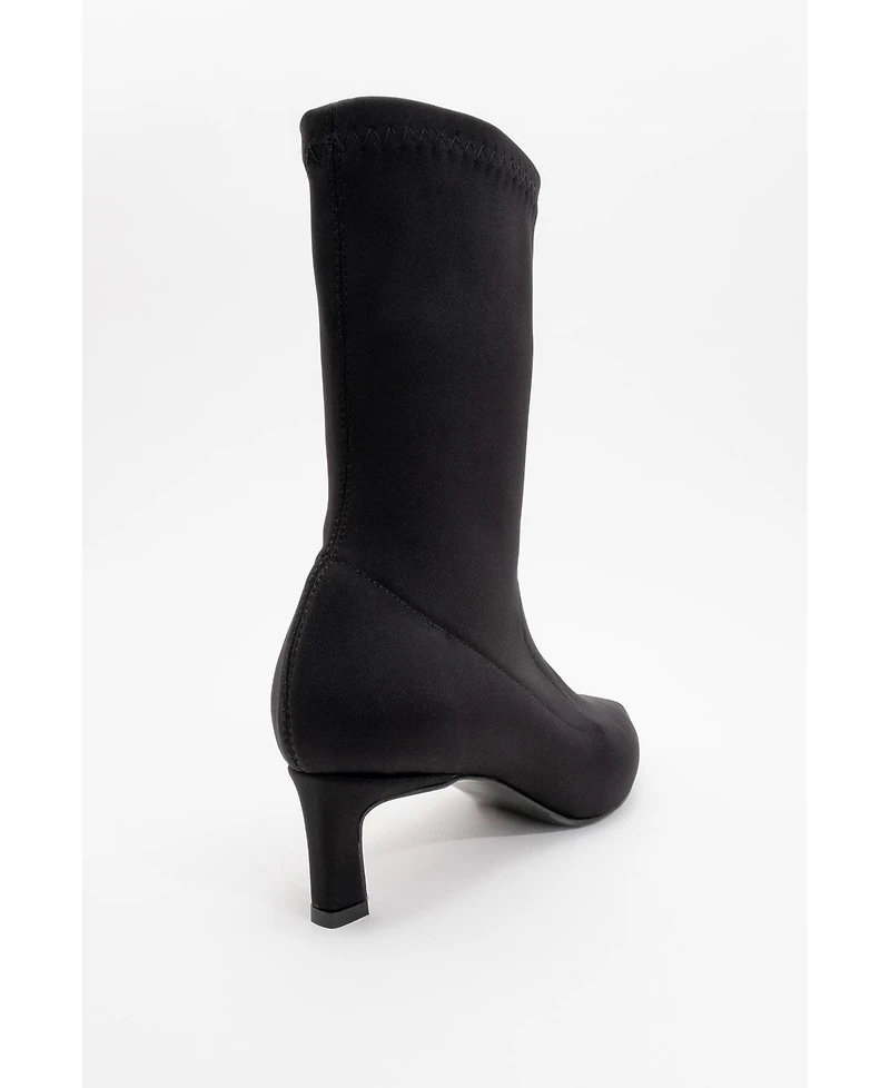Prologue Shoes Lewin Pointed Toe Stiletto Boot