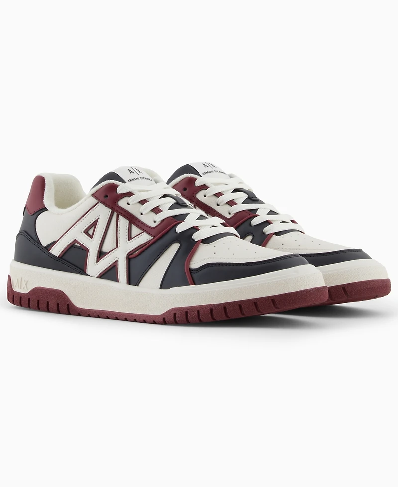 A|X Armani Exchange Men's Duck Basket Sneakers