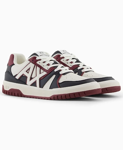 A|X Armani Exchange Men's Duck Basket Sneakers