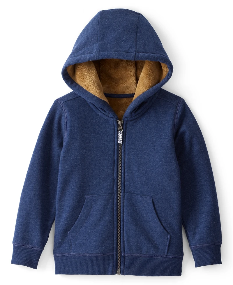 Carter's Toddler Boys Long-Sleeve Hooded Zip Front Hoodie