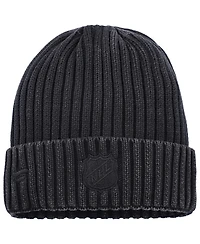 Fanatics Men's Black Pittsburgh Penguins Authentic Pro Road Cuffed Knit Hat