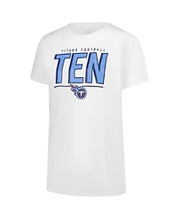 Fanatics Women's White Tennessee Titans Cheerleader T-Shirt
