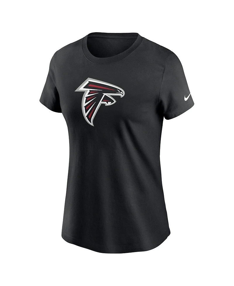 Nike Women's Black Atlanta Falcons Primary Logo T-Shirt