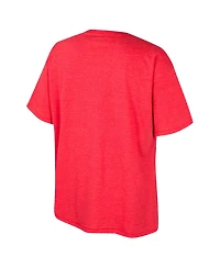 Colosseum Women's Scarlet Ohio State Buckeyes Lasso Oversized T-Shirt