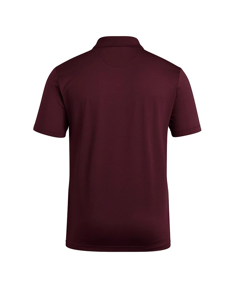 Adidas Men's Maroon Arizona State Sun Devils Ultimate 365 Ottoman Polo Shirt