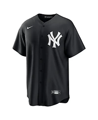 Nike Men's Anthony Volpe Black New York Yankees Lights Out Replica Player Jersey