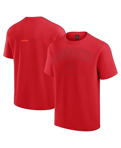 Fanatics Men's and Women's Red Kansas City Chiefs Elements Flex Tri-Blend T-Shirt