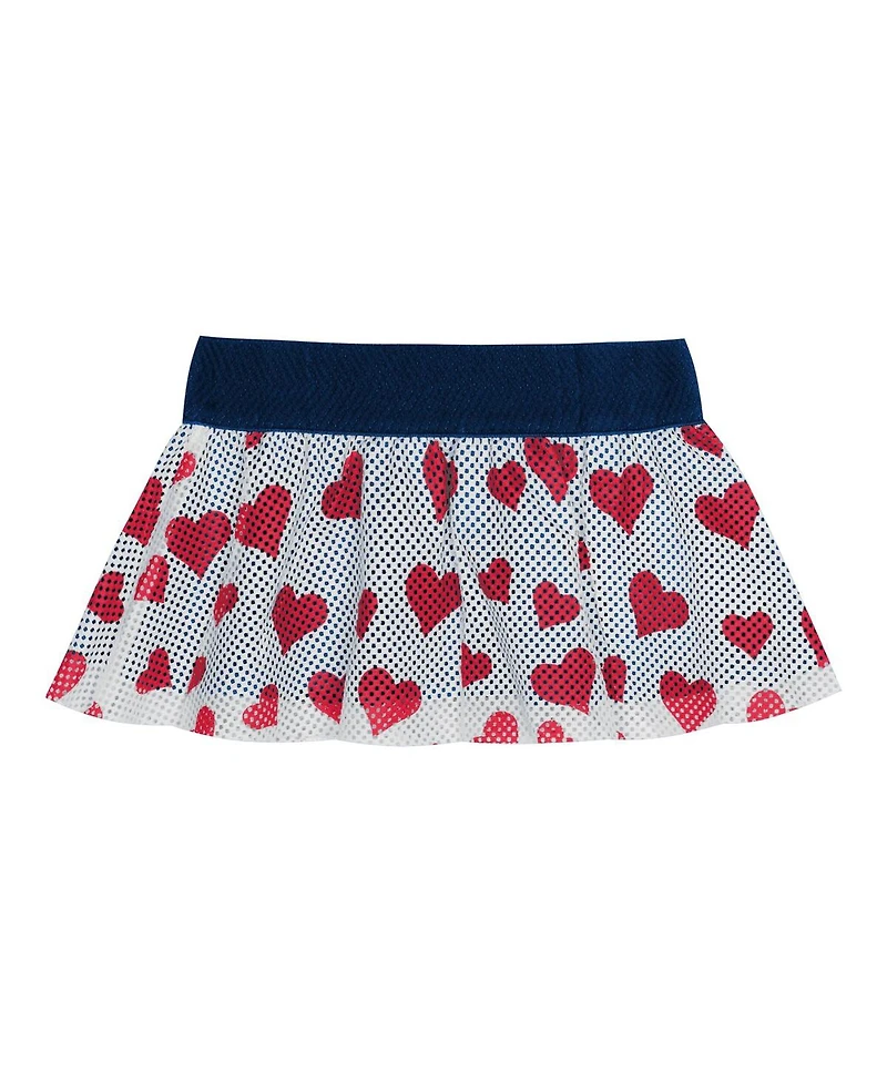 Outerstuff Baby Boys and Girls New England Patriots Love My Team Bodysuit Skirt Set