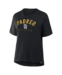 Fanatics Women's Black San Diego Padres Home Run Legacy T-Shirt