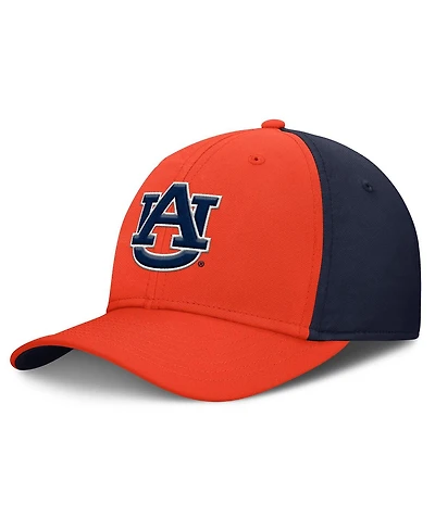 Nike Men's Orange/Navy Auburn Tigers 2025 Sideline Rise Local Dri-fit Flex Hat