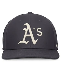 Nike Men's Anthracite Athletics Statement Pro Snapback Hat