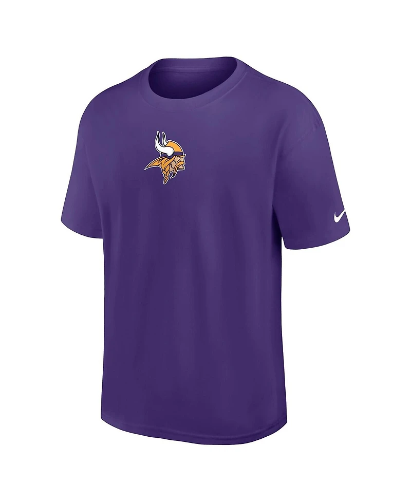 Nike Men's Purple Minnesota Vikings Dominate the Game Essential Max90 T-Shirt