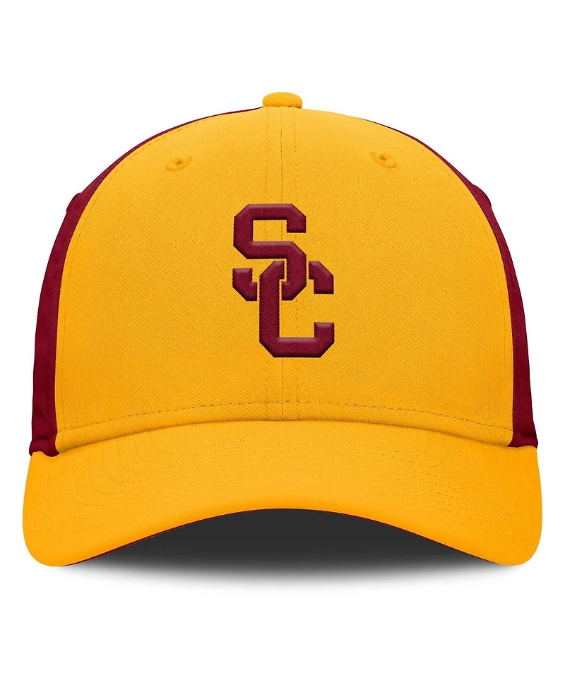 Nike Men's Gold/Cardinal Usc Trojans 2025 Sideline Rise Local Performance Flex Hat