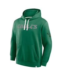 Fanatics Men's Kelly Green Philadelphia Eagles New Horizons Heritage Pullover Hoodie