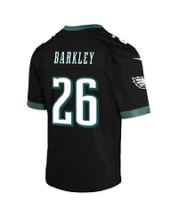 Nike Big Boys and Girls Saquon Barkley Black Philadelphia Eagles Alternate Game Jersey
