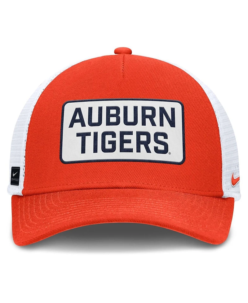 Nike Men's Orange Auburn Tigers 2025 On-Field Club Adjustable Trucker Hat