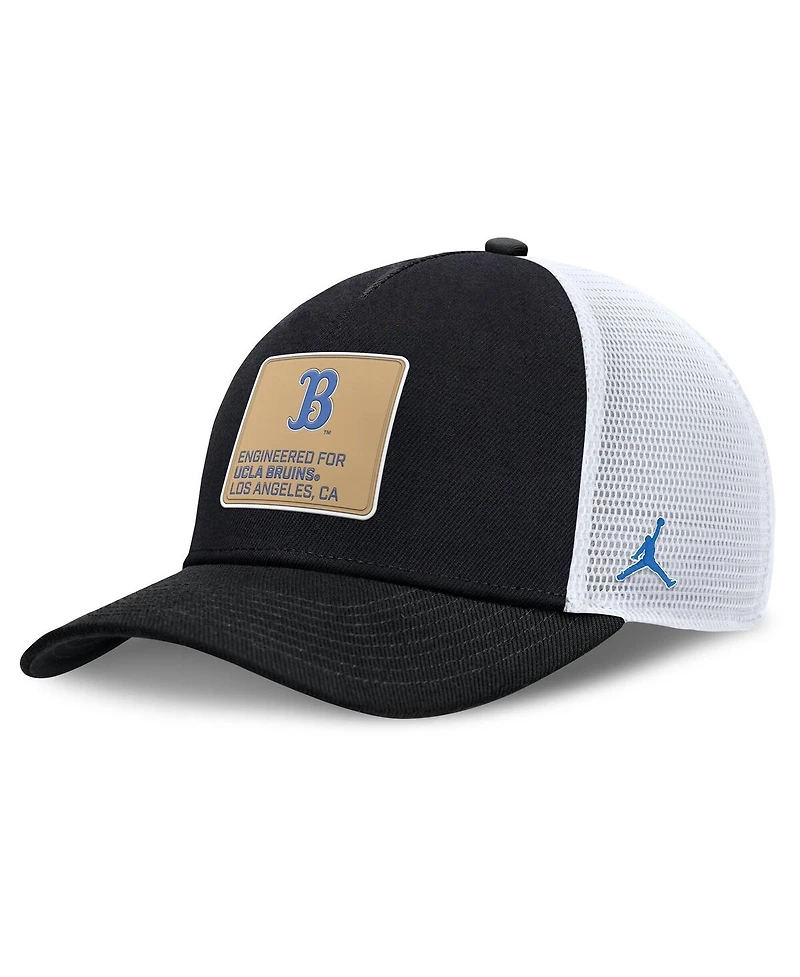 Jordan Men's /White Ucla Bruins 2025 On-Field Rise Engineered Trucker Adjustable Hat