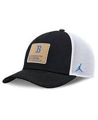 Jordan Men's /White Ucla Bruins 2025 On-Field Rise Engineered Trucker Adjustable Hat