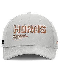 Nike Men's Gray Texas Longhorns 2025 Sideline Dust Pinched Rise Adjustable Hat