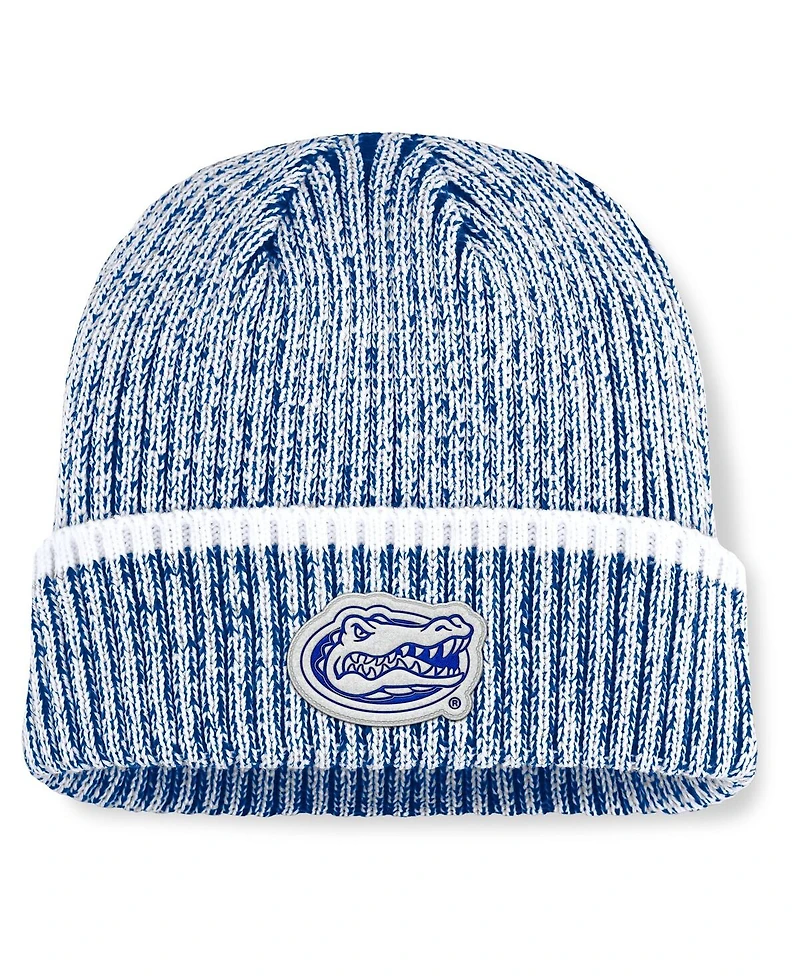 Fanatics Men's Royal/White Florida Gators Haze Cuffed Knit Hat