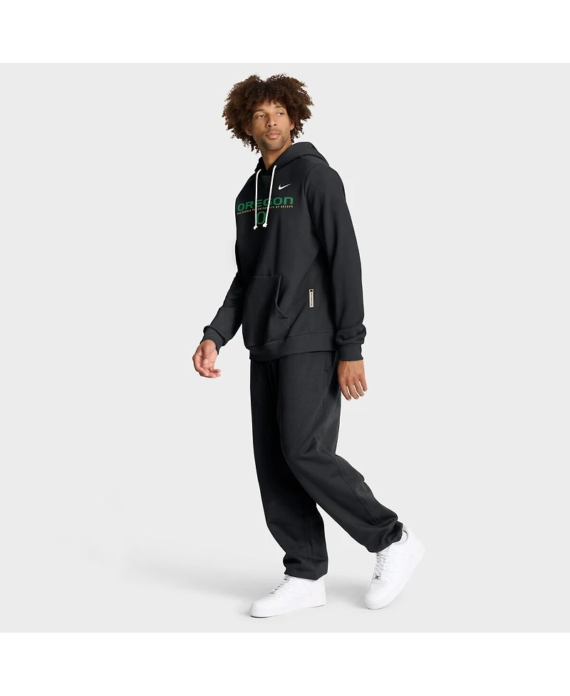 Nike Men's Oregon Ducks 2025 Sideline Standard Issue Dri-fit Hoodie