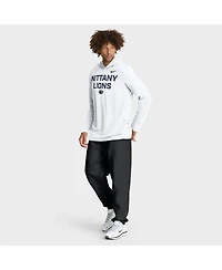 Nike Men's White Penn State Nittany Lions 2025 Sideline Performance Long Sleeve Hoodie T-Shirt