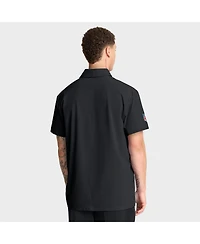 Nike Men's Black New Orleans Saints Sideline City Pride Woven Performance Polo Shirt